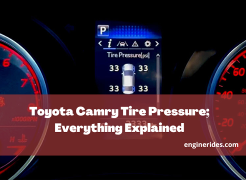 Toyota Camry Tire Pressure; Everything Explained