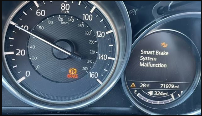 Smart Brake System Malfunction Mazda CX-5/CX-9