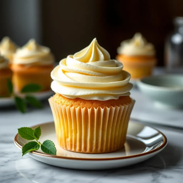 Classic Vanilla Cupcake